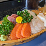 魚処にしけん - お刺身定食