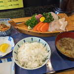 魚処にしけん - お刺身定食