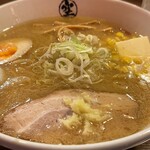 Ramensora - バターコーンらーめん(味噌) 1180円。