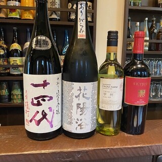 選び抜かれた季節の銘酒を愉しむ。飲み放題はドリンク30種～有