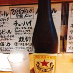 魚屋ひでぞう - 瓶ビール