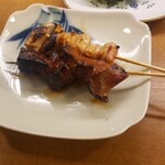 ヤマネ肉店 - コブクロ串・レバー串
