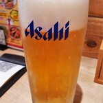Yakitori Senta - 生ビールで開宴です