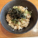 らーめん 空王士 - チャーシューまぶしご飯