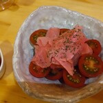 鍋と肴と酒 いいち - ガリミニトマト　トリュフドレ