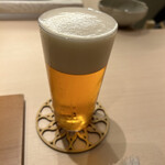 東桜 あんどう - 生ビールで乾杯❗️