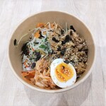 農家カフェ ippongi - 豚キムチビビンバ丼