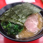 横浜家系らーめん ぼうそう家 - ラーメン(並)硬め！(2013,09/07)