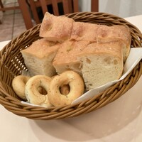 エリオ・ロカンダ・イタリアーナ - パン：フォカッチャ タラッリ