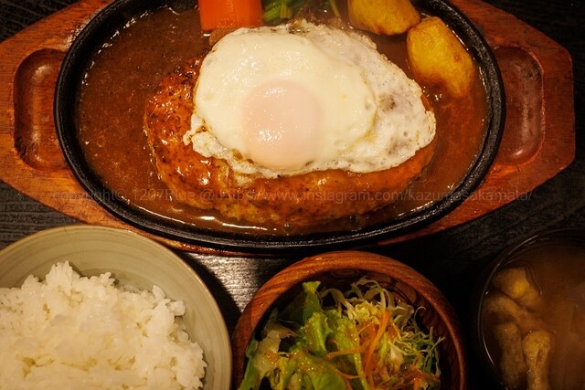 Hamburger steak no Mise Shika photo 2