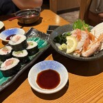 三代目網元 魚鮮水産 - 海老最高♡甘い〜♡ねぎとろ巻も美味しいよ(*´༥`*)♡