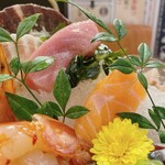 名古屋の魚が旨い店 サカナのハチベエ - 刺身７種盛り