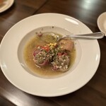 シェ・レノン - 前菜:豚カシラ肉の柔らか煮