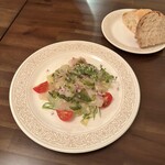 シェ・レノン - 前菜:鮮魚のマリネ(真鯛)