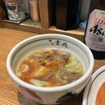 麺壱 吉兆 - キリッと辛口のつけ汁