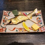 海老勢 - あゆ塩焼き　750えん