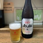 Menichi Kicchou - 瓶ビール（中）¥530
