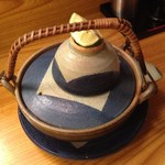 にしきや - 松茸の土瓶蒸し（800円）