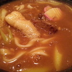 牛すじカレーきしめん（1,100円）