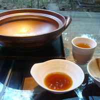 麓屋 京王プラザホテル - [料理] 手作り豆腐とポン酢醤油など 全景