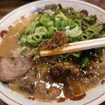 天下一品 総本店 - 牛すじ