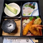 かねだい - エビフライ定食