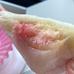 創作和菓子 和匠 坂本 - 甘酸っぱいももは求肥と合います