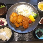 遊食三昧 花やしき - 茶美豚のロース一口かつ御膳1,380円