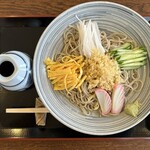 そば屋 伊兵衛 - 料理写真:冷したぬきそば　８８０円　(2023/07)