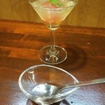 キッチン ブルー グローブ - トマトの雫