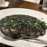 オステリア ラストリカート - イカスミのリゾット