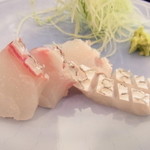 あら輝 - 鯛の霜作り