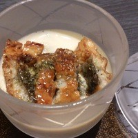 鮨隆 - 鰻入りの冷やし茶碗蒸し。