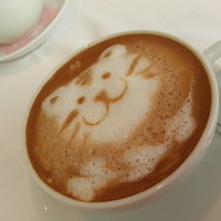 レストラン ヒロミチ - 可愛いカプチーノ