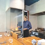 馳走西健一 - 高森和牛を炭と藁で火入れ