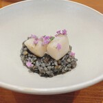 馳走西健一 - イカスミのリゾット