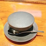 馳走西健一 - 冷製とうもろこしのスープ