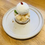 桃の農家カフェ ラペスカ - 