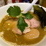 新橋 纏 - 平子煮干しそば 味玉トッピング