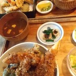 天ぷら天平 - 天ぷら弁当と、昼天丼