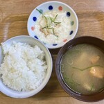 ぐりとよキッチン - 納豆定食