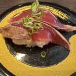 回転寿司 寿し一貫 - 鰹の塩タタキ