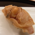 あら輝 - 煮蛤はいつもより薄めの味付け