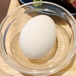 Ri-Ga Pureisu Higobashi Kafeterasu - ゆで卵