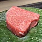 完全個室焼肉 GYU - シャトーブリアンのステーキサンド