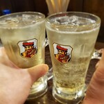 串坊 - ハイボールで*(ˊᗜˋ*)وカンパイ