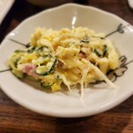 串坊 - 串坊名物、お通しのポテサラ