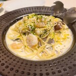 Ｉｎｃｏｎｔｒｏ - 魚介類のクリームパスタ　今回も本当に美味しかった