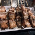 焼鳥 弁慶 - 豚バラ