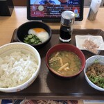 すき家 - 牛まぜのっけ定食